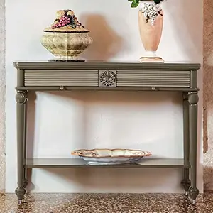 Консоль "Бурбон" Оливковый BJ916  купить в интернет магазине Мебель из массива. Звоните +7 495 961-63-63 Консоли в прихожую из массива дерева