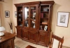 Шкаф книжный 4х дверный "Венеция Люкс" 354  купить в интернет магазине Мебель из массива. Звоните +7 495 961-63-63 Мебель из массива дерева