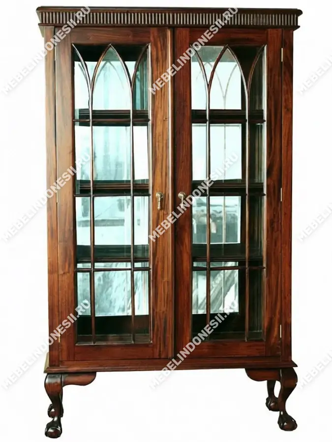 Шкаф-витрина 2х дверная  